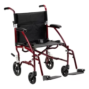 ultra lightweight transport wheelchair