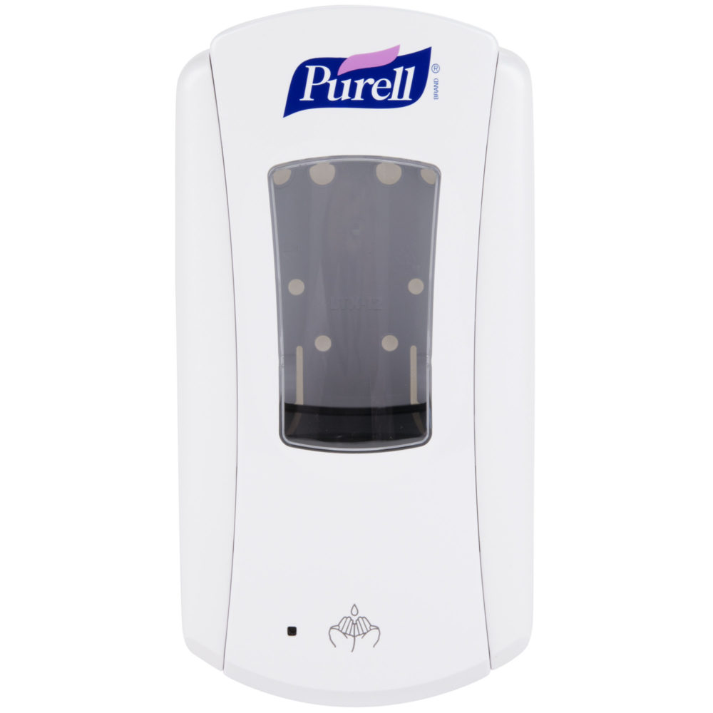 Purell 1920-04 LTX-12 1200 mL White Touchless Hand Sanitizer Dispenser