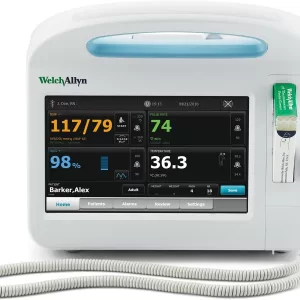 Welch Allyn 68NXTX-B Connex Continuous Vital Signs Monitor - Nellcor SpO2, SureTemp+ Oral/Rectal Thermometry, Wifi